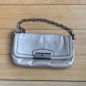 Cream Coach small purse